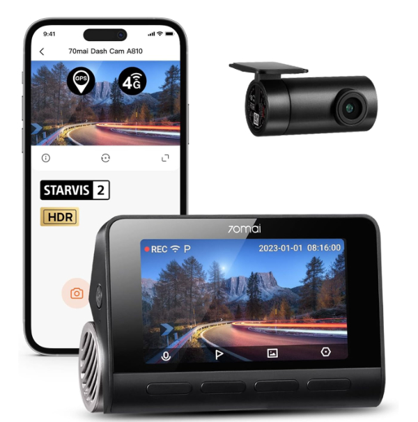 70mai A810 4K Dash Cam