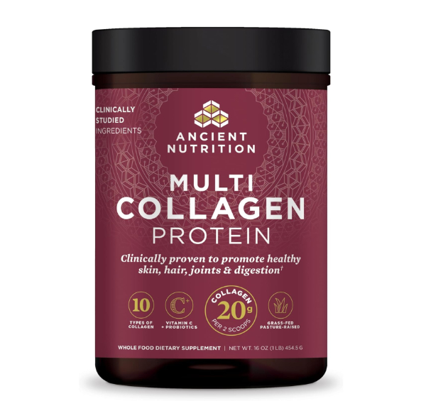 Ancient Nutrition Multi-Collagen Protein tub