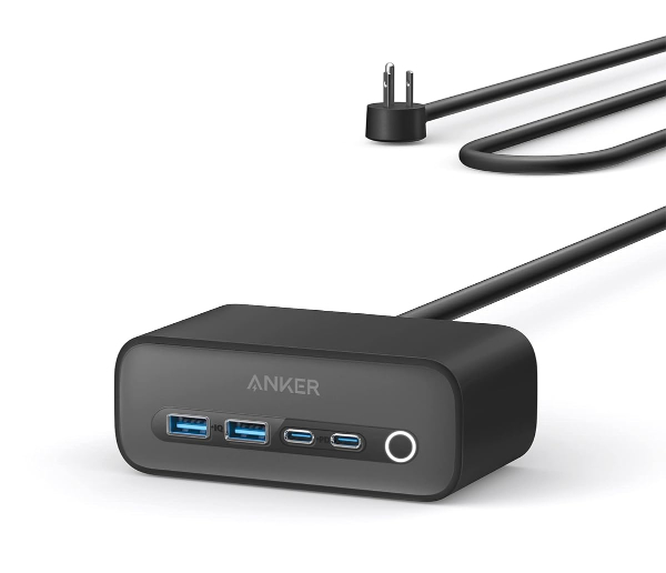 Anker 525 Charging Station with multiple USB and AC ports
