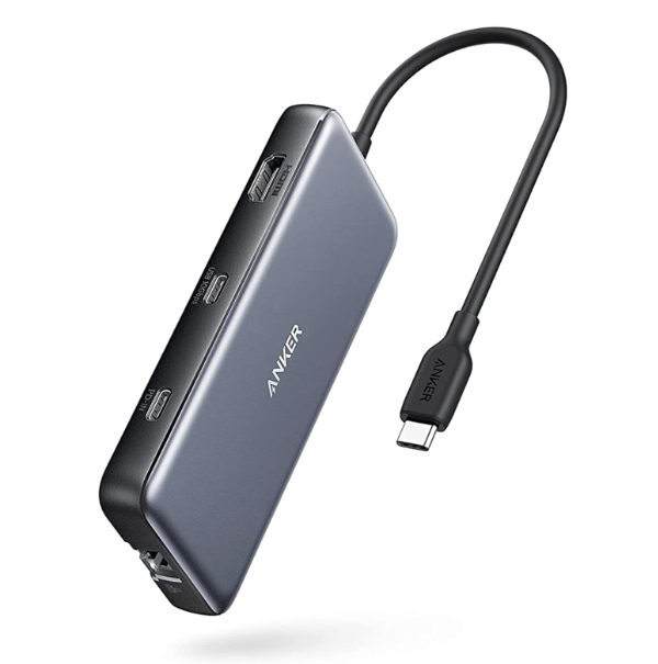 Anker 555 USB-C Hub compact 8-in-1 design