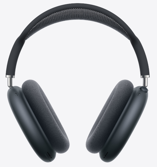 Apple AirPods Max with aluminum earcups and mesh headband