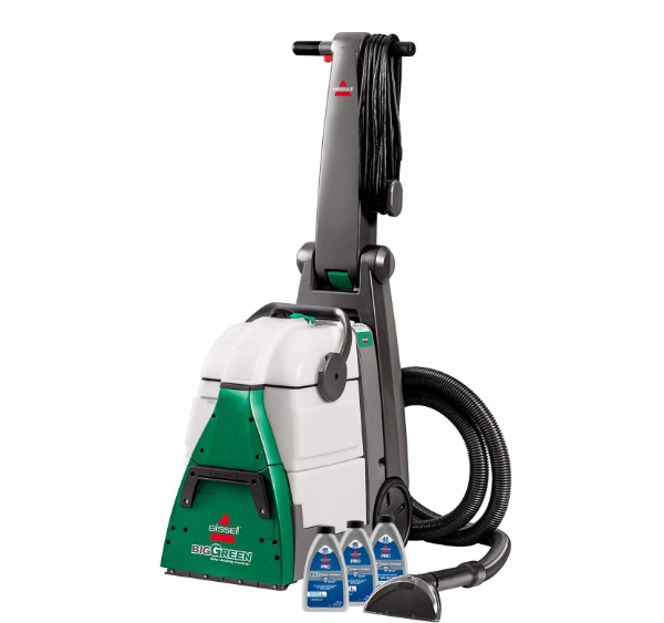 Bissell Big Green Professional Carpet Cleaner with large green tanks