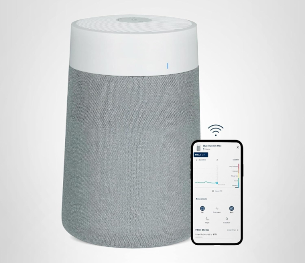 Blueair Blue Pure 511i Max with signature fabric pre-filter