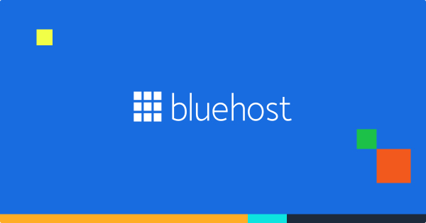 Bluehost dashboard interface showing 1-click WordPress installation