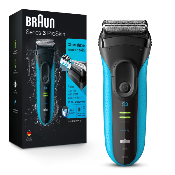 Braun Series 3 ProSkin 3040s Blue