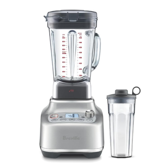 Breville the Super Q blender with accessory personal cup