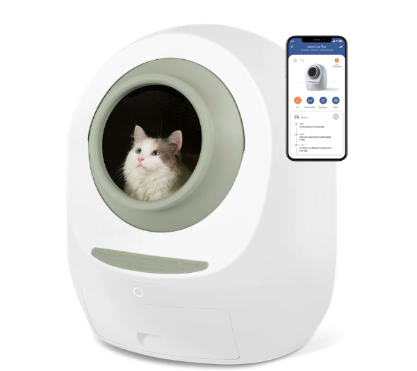 Leo's Loo Too in a pastel pink color with UV light visible