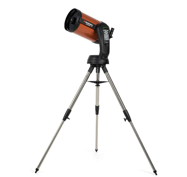 Celestron NexStar 8SE orange tube Schmidt-Cassegrain telescope on a computerized mount