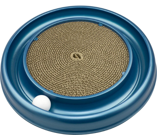 Bergan Turbo Scratcher with ball and cardboard scratch pad