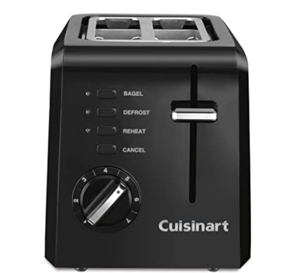 Cuisinart Compact Plastic 2-Slice Toaster