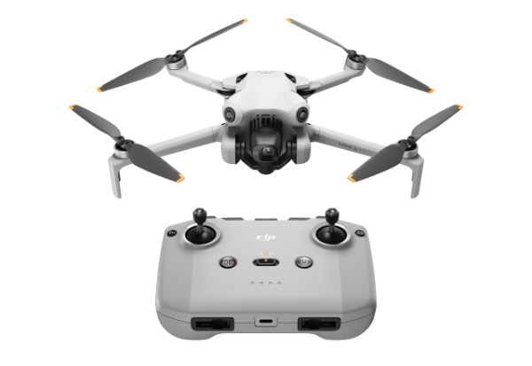 DJI Mini 4 Pro ultra-lightweight drone with omnidirectional sensors and 4K camera