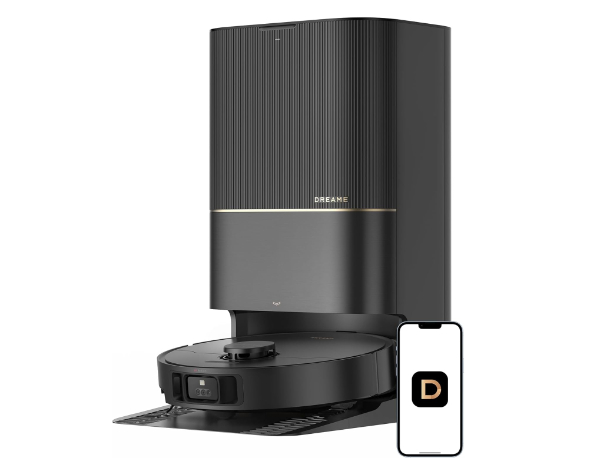 Dreame X40 Ultra with extendable mop pads