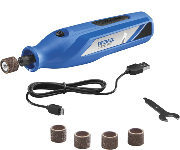 Dremel 7350-PT cordless pet nail grinder