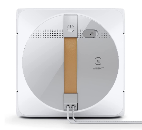 Ecovacs Winbot W1 Pro with its cross-spray nozzles