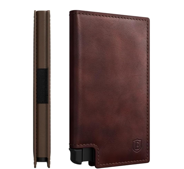 Ekster Parliament wallet with card fanning mechanism