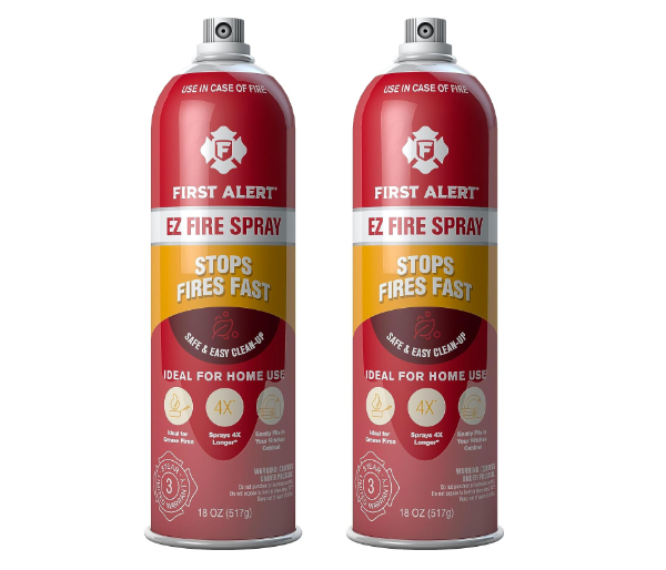 First Alert EZ Fire Spray Aerosol Can