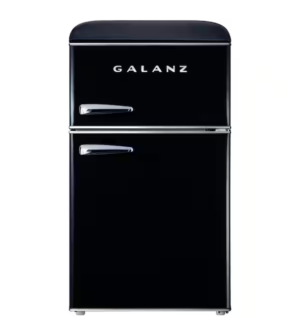 Galanz Retro Compact Refrigerator in Bebop Blue