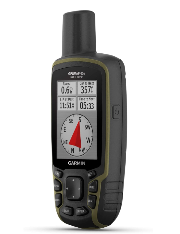 Garmin GPSMAP 65s with multi-band GNSS