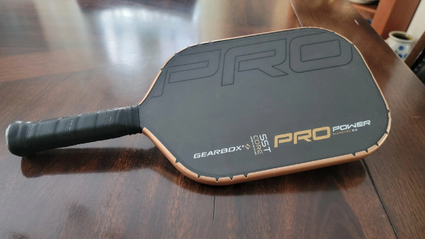 Gearbox Pro Power Elongated paddle featuring SST Core technology