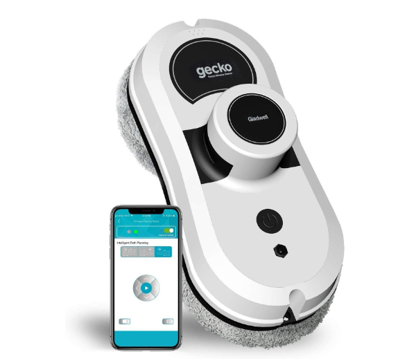 Gladwell Gecko with circular rotating cleaning pads