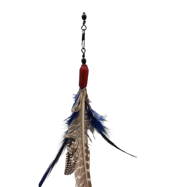 Go Cat Da Bird interactive feather wand toy