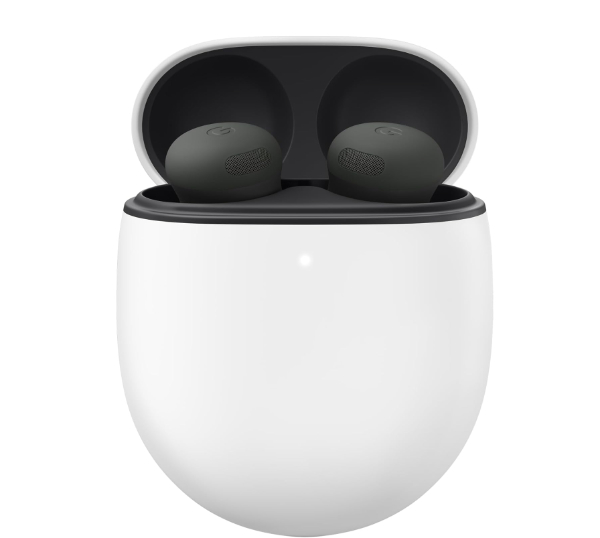 Pixel Buds Pro 2 in-ear headphones with the Tensor A1 chip branding