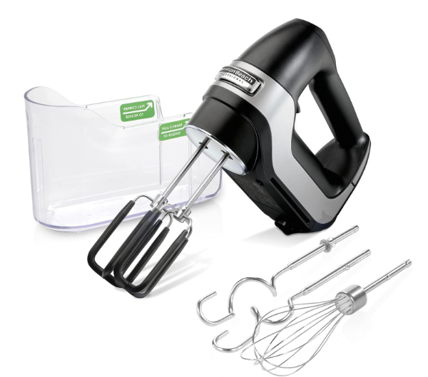 Hamilton Beach Professional 7-Speed Digital Mixer in Matte Black