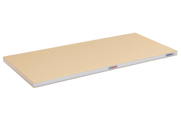 Hasegawa Soft Rubber Board showing the beige surface and wood-core side profile