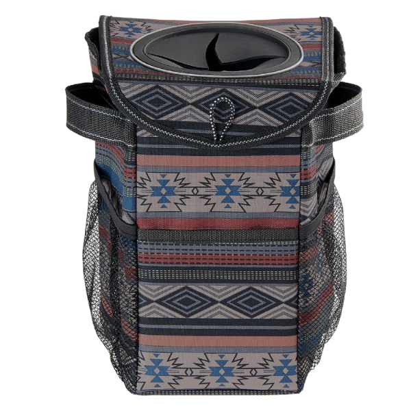 HighRoad StashAway Car Trash Can hanging from a seat back