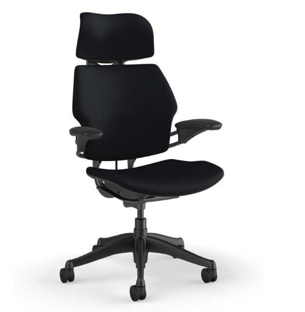 Humanscale Freedom with headrest and weight-sensitive recline