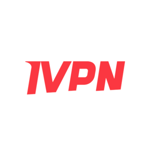 IVPN logo and minimalist app interface