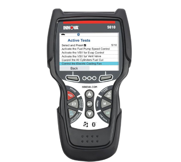 Innova 5610 handheld scanner with large color screen