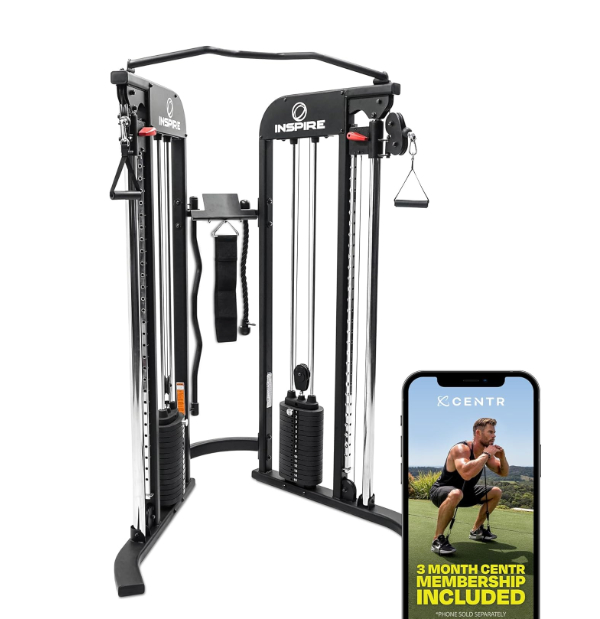 Inspire Fitness FT2 functional trainer with dual weight stacks