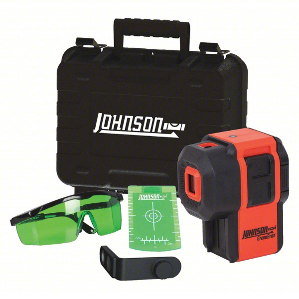 Johnson Level 40-6648 Green Self-Leveling Cross-Line Laser