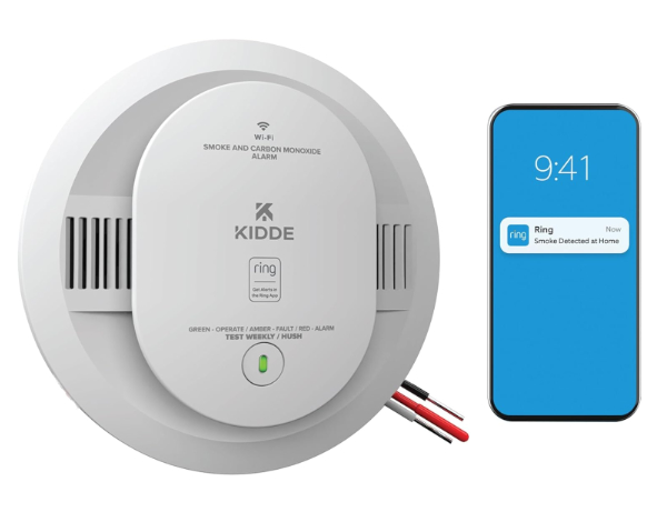 Kidde Smart Smoke and CO alarm with Wi-Fi connectivity
