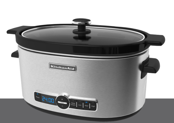 KitchenAid Slow Cooker with Easy Serve hinged lid
