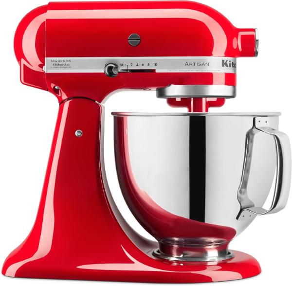 KitchenAid Artisan Series 5-Quart Tilt-Head Stand Mixer in Empire Red