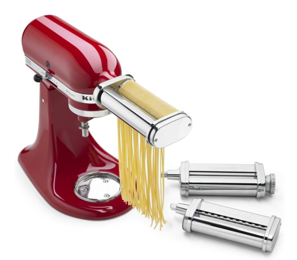 KitchenAid 3-piece pasta roller and cutter attachment set