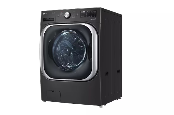 LG WM4000HBA Front Load Washer in Black Steel