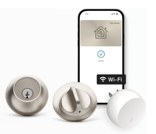 Level Lock+ which looks like a standard traditional deadbolt