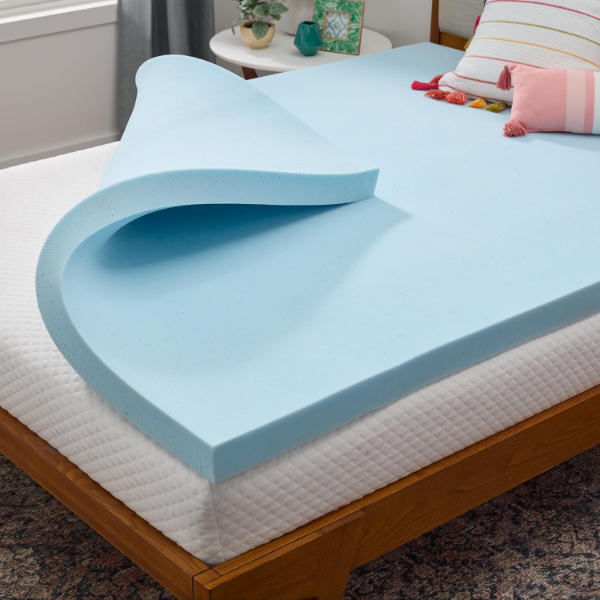 Linenspa 3-inch gel infused memory foam topper