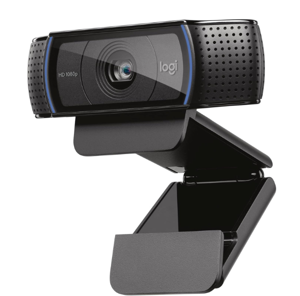 Logitech C920s webcam with privacy shutter