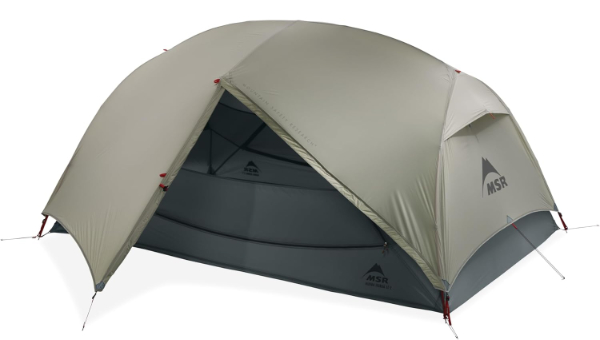 MSR Hubba Hubba LT 2 sandstone color tent