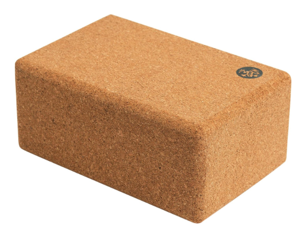 Manduka Cork Yoga Block close-up