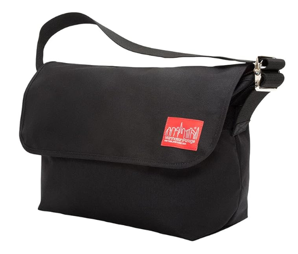Manhattan Portage Vintage Messenger with red logo
