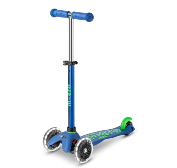 Micro Mini Deluxe toddler scooter with three wheels