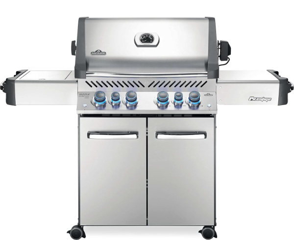 Napoleon Prestige 500 propane grill with stainless steel finish