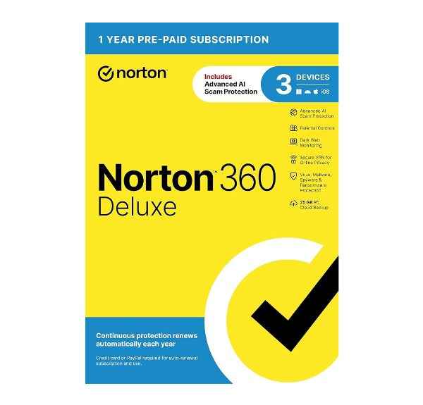 Norton 360 Deluxe Product Box