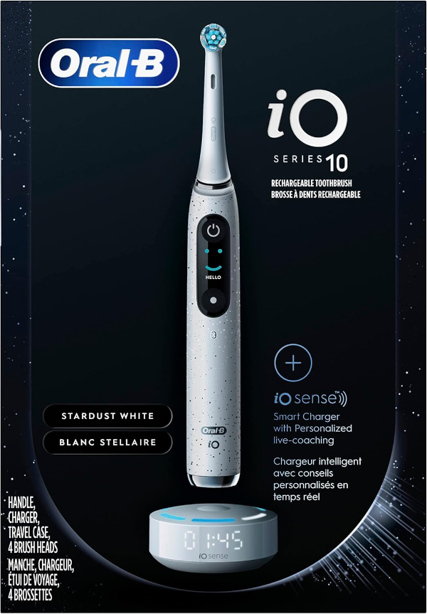 Oral-B iO Series 10 with iOsense charging base