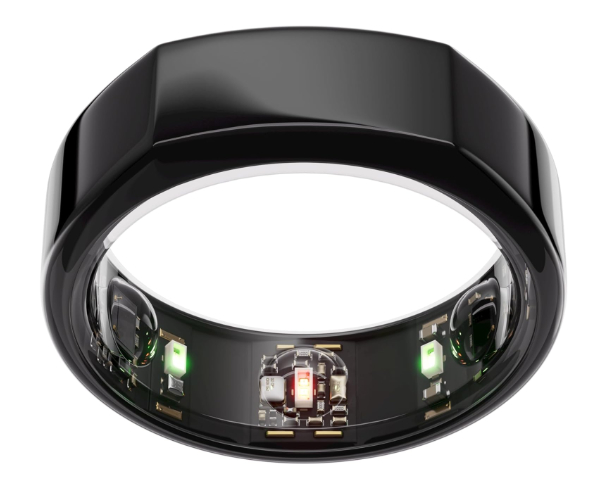 Oura Ring Gen3 Horizon design showing interior sensors